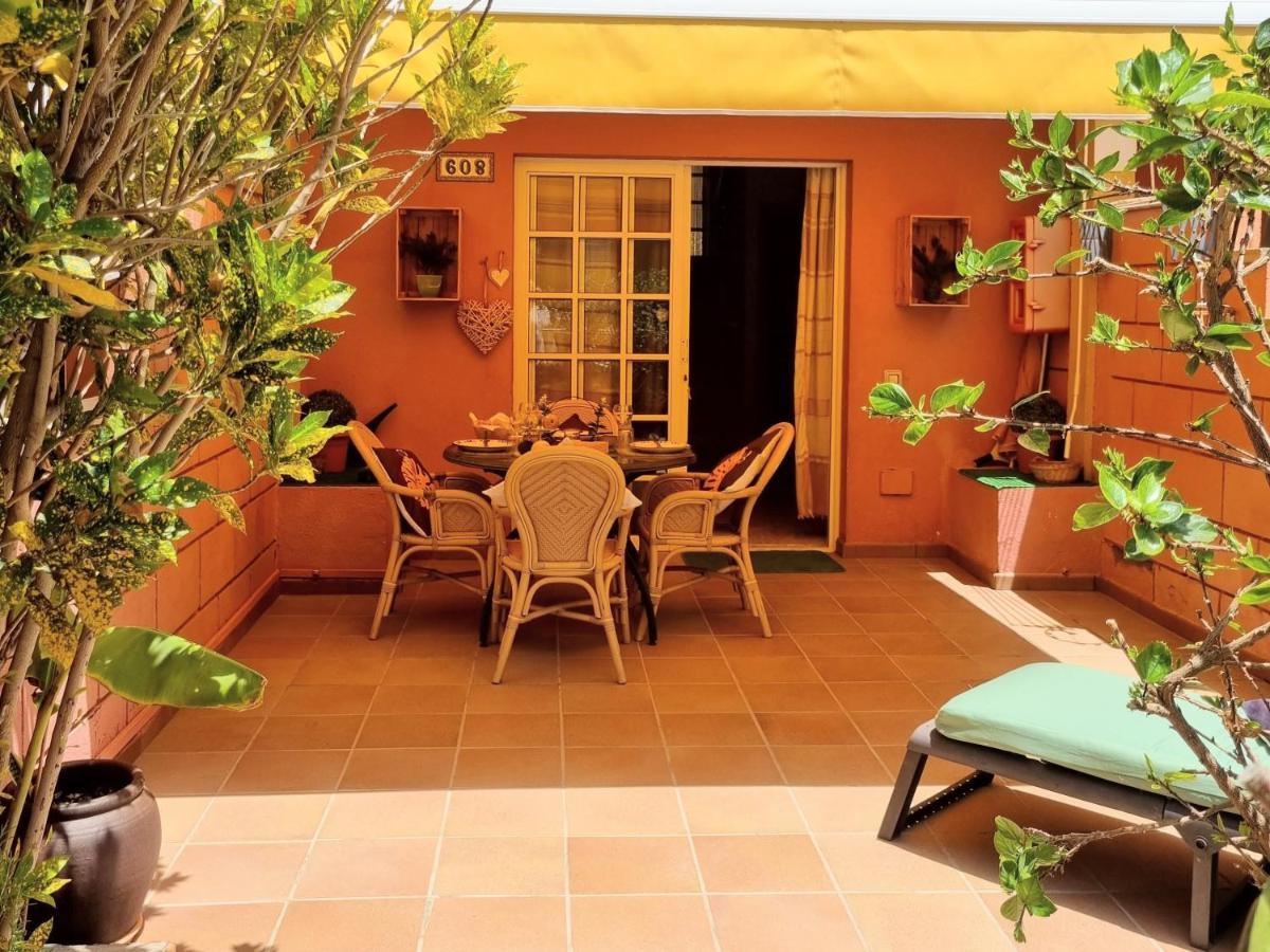Top1 Green Sea Bungalow Jardin Apartment Маспаломас Екстериор снимка