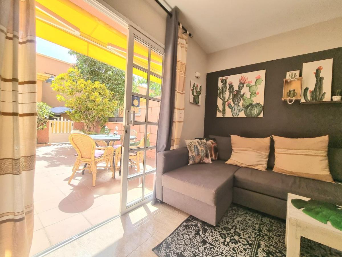 Top1 Green Sea Bungalow Jardin Apartment Маспаломас Екстериор снимка