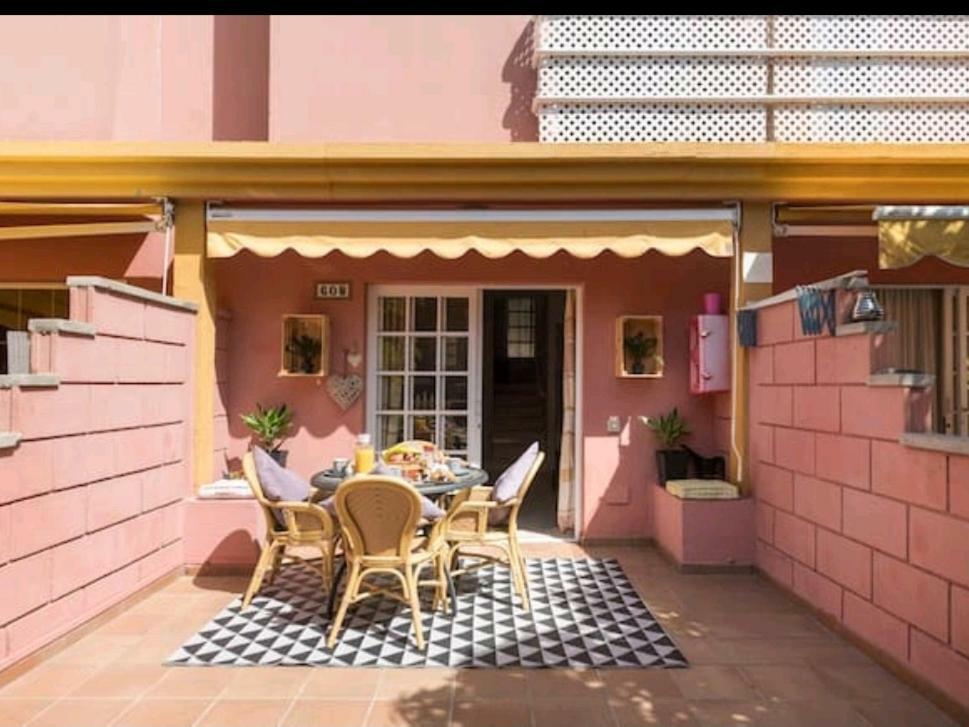 Top1 Green Sea Bungalow Jardin Apartment Маспаломас Екстериор снимка