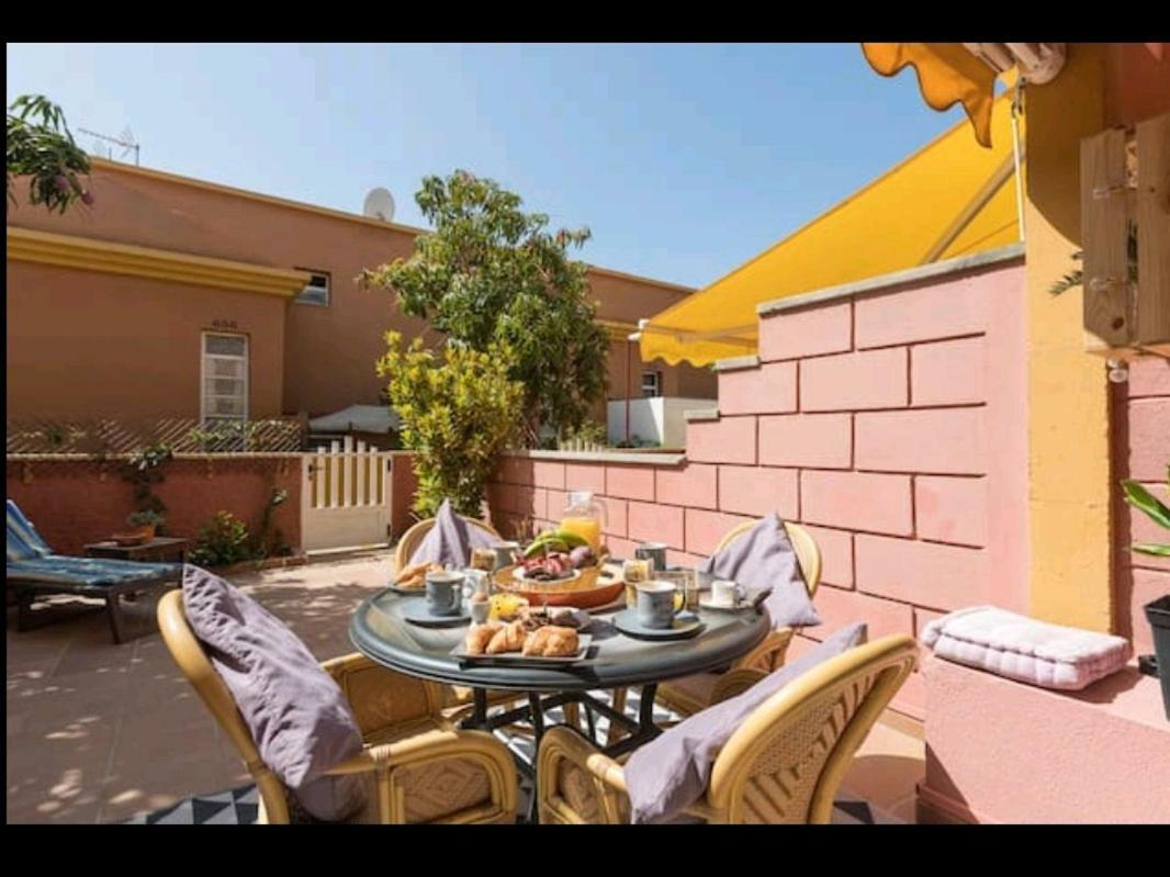 Top1 Green Sea Bungalow Jardin Apartment Маспаломас Екстериор снимка