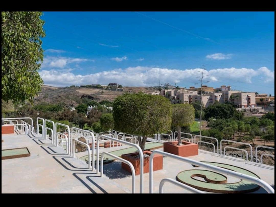 Top1 Green Sea Bungalow Jardin Apartment Маспаломас Екстериор снимка